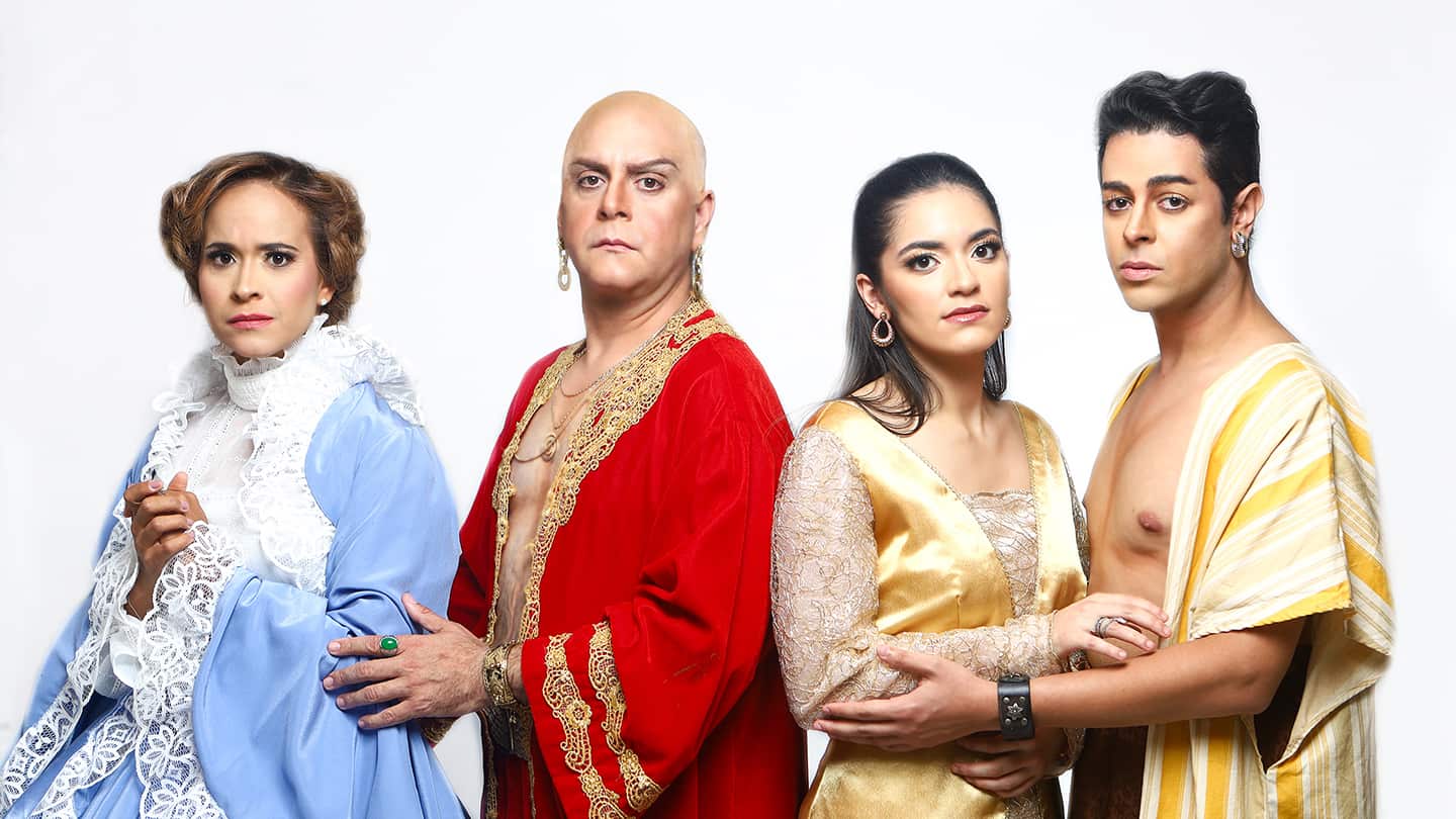 Elenco del musical “The King & I”.