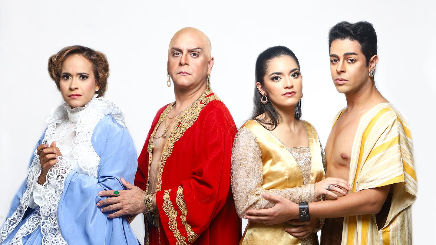 Elenco del musical “The King & I”.