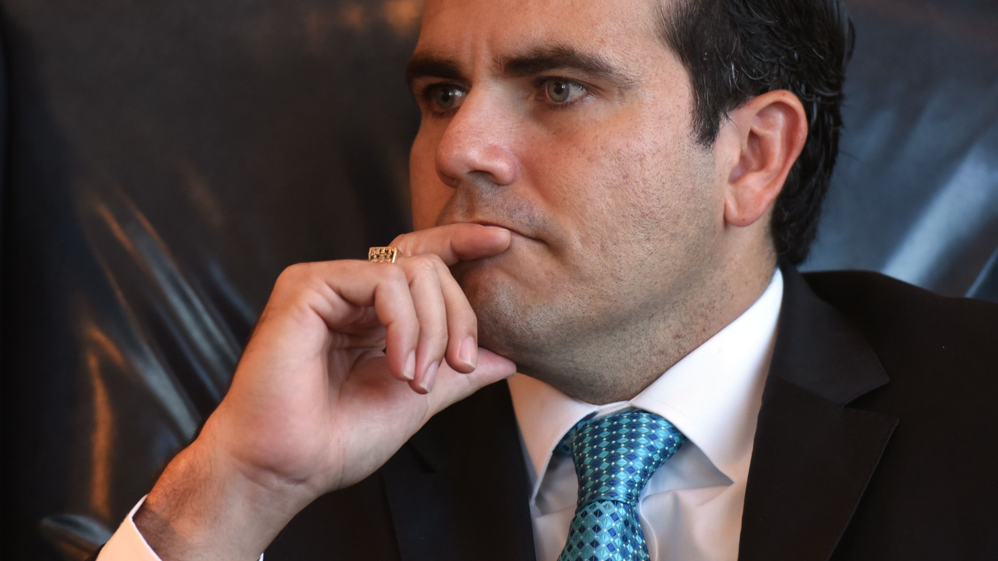 El gobernador de Puerto Rico, Ricardo Rosselló