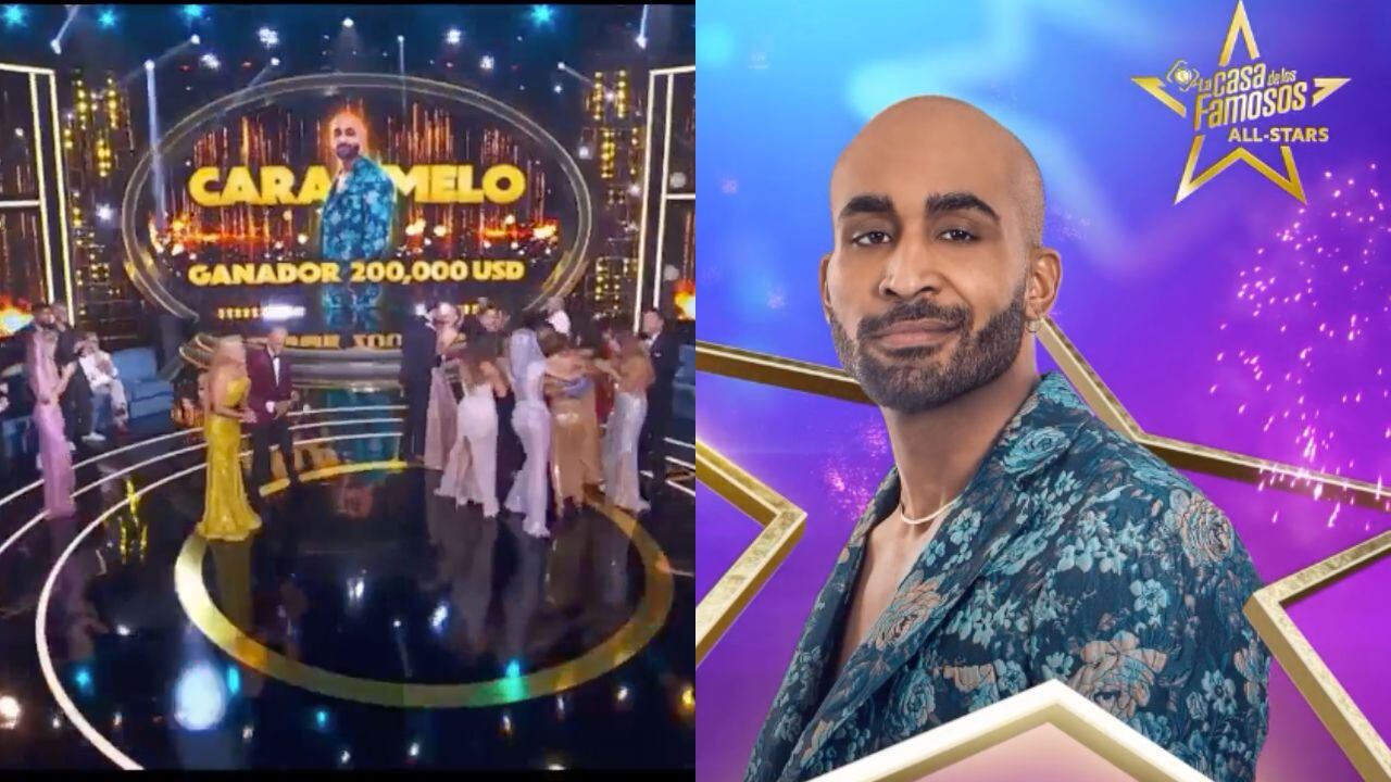 El ganador de La Casa de los Famosos All Stars es el exbeisbolista 'Caramelo'