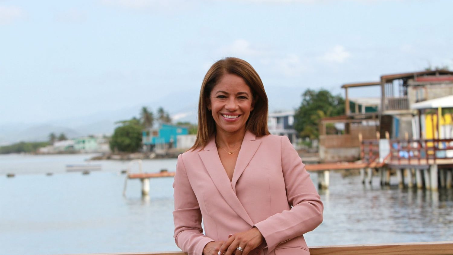 Alcaldesa de Salinas, Karilyn Bonilla Colón.