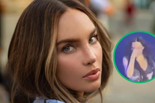 Belinda se quiebra y rompe en llanto en pleno concierto tras la muerte de un ser querido