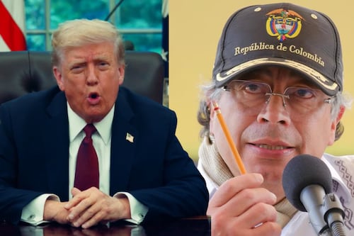 Donald Trump amenaza al presidente de Colombia: “Será el siguiente”