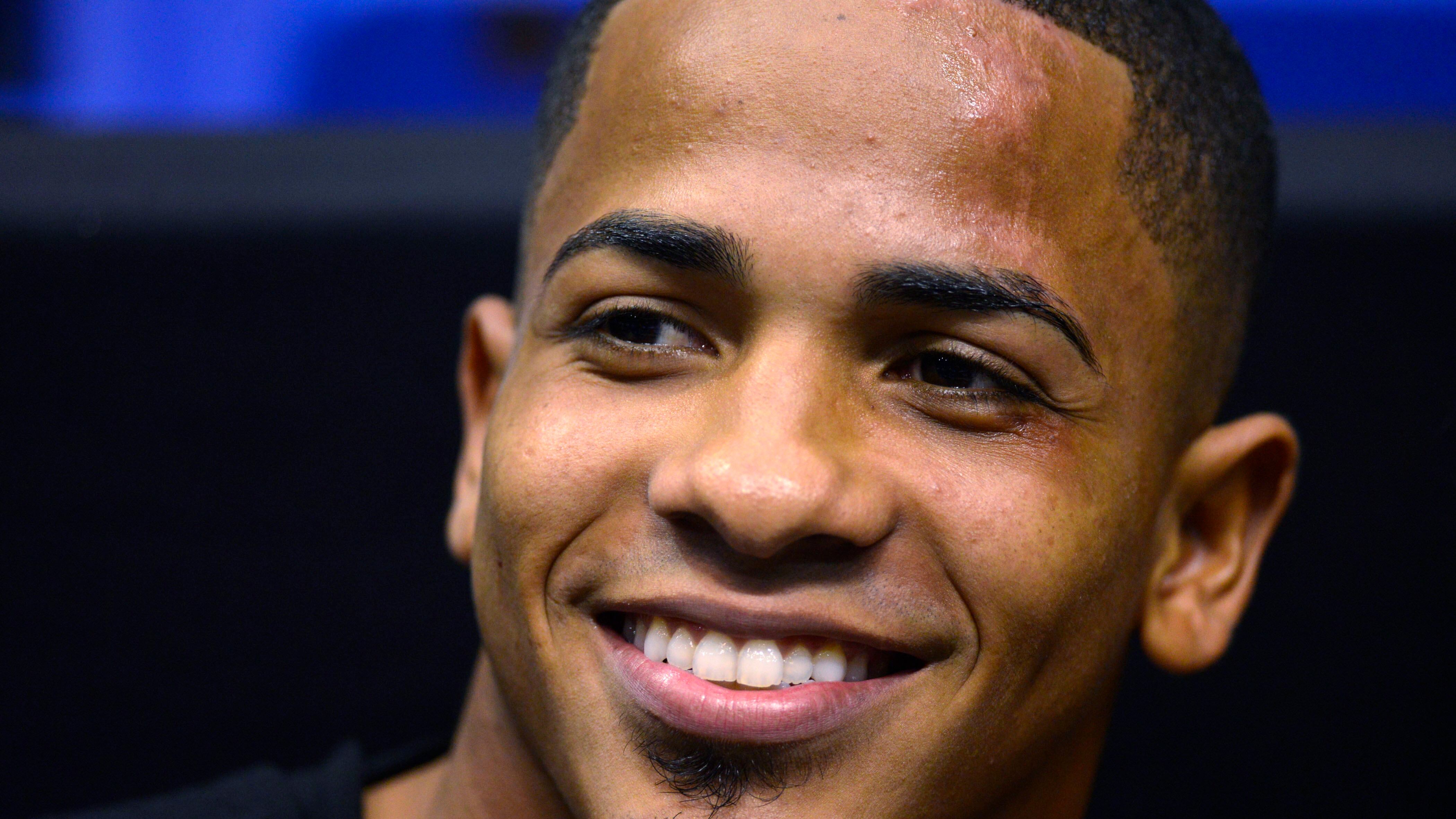 El boxeador Felix "Diamante" Verdejo