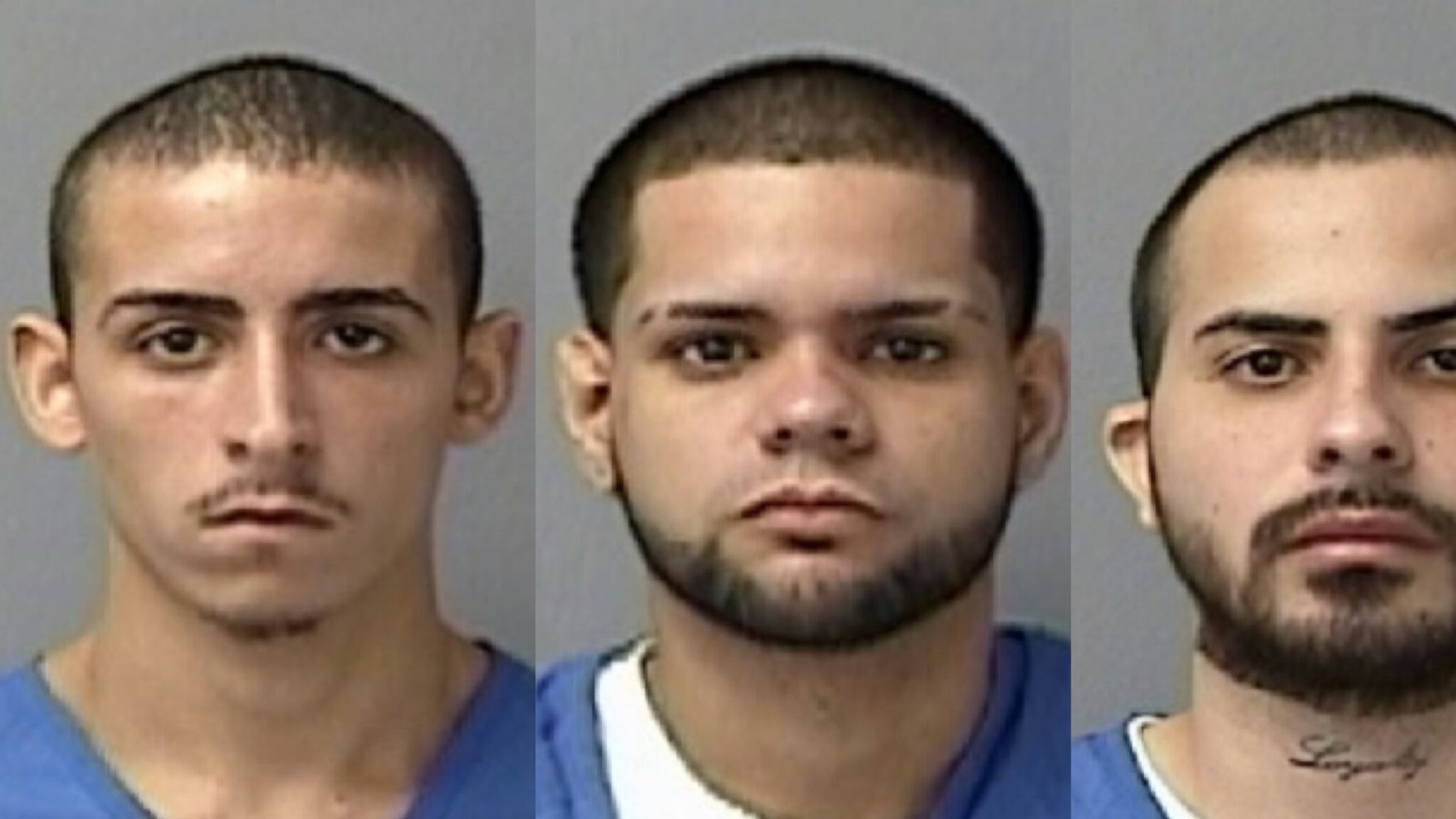 Michael L. Bracero Reyes, Raúl E. Bonilla Rodríguez y Hiram Y. Concepción Méndez.