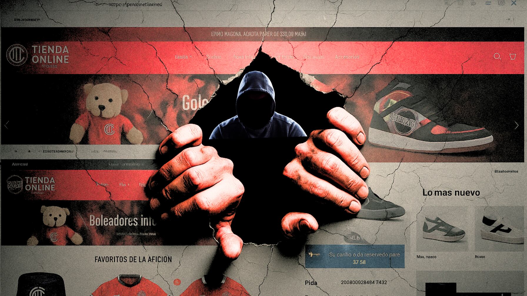 Las webs clonadas simulan pagos reales pero envían los datos a servidores maliciosos.