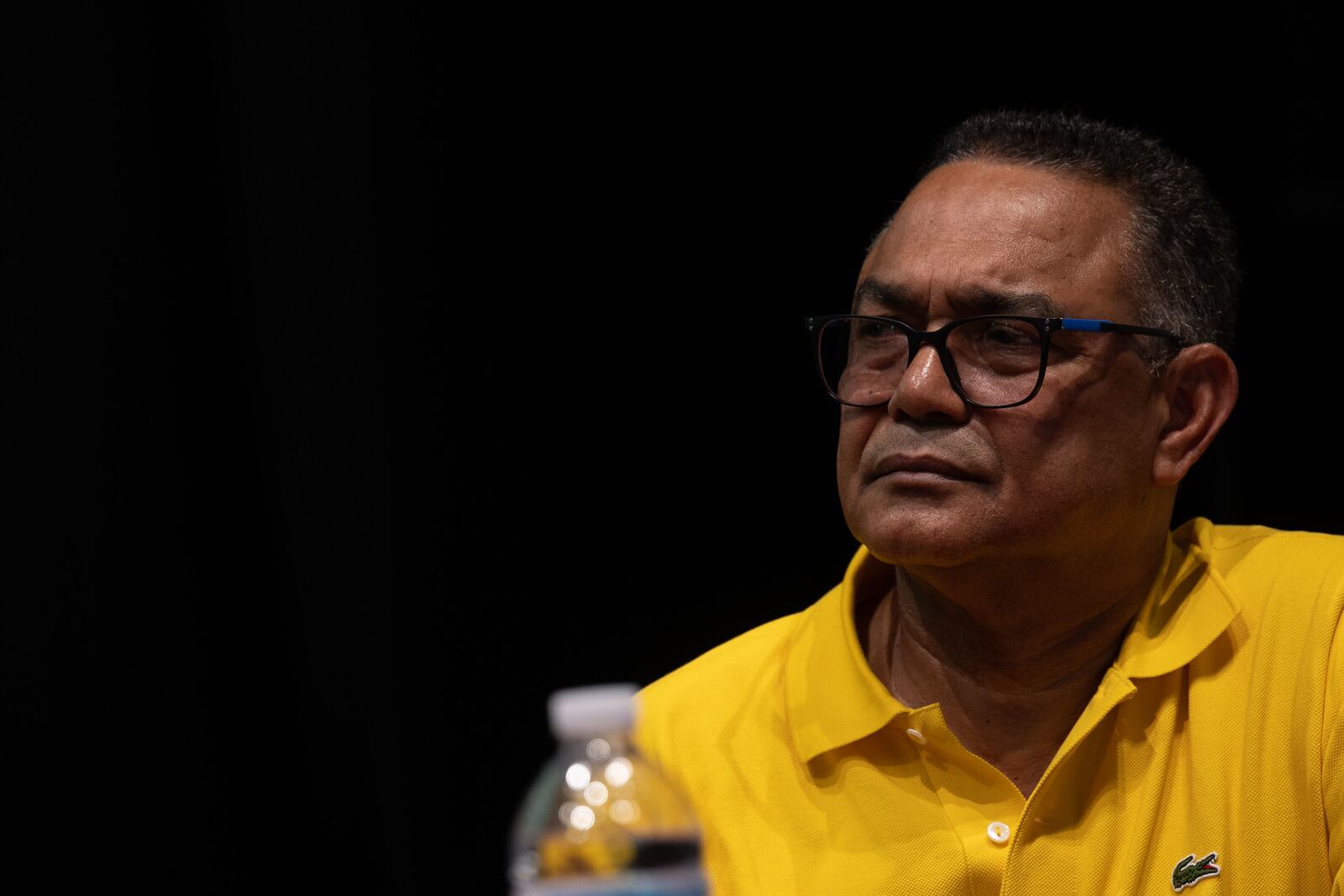 El Dr. Rafael Méndez Tejeda, climatólogo y catedrático de la Universidad de Puerto Rico, destacó la urgencia de establecer medidas para mitigar el impacto del calor extremo. Foto por Ricardo Rodríguez | Centro de Periodismo Investigativo