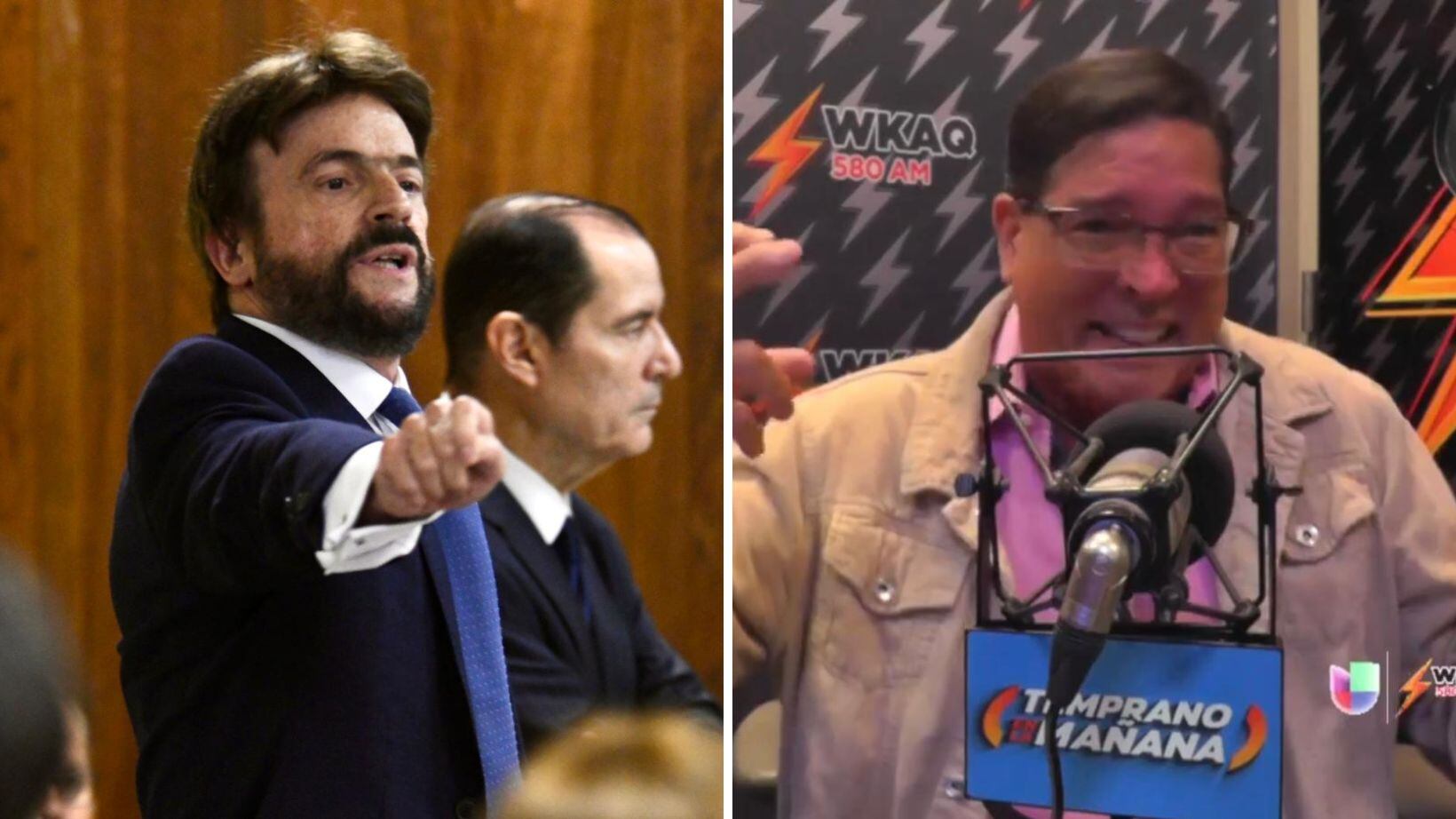 Carlos Díaz Olivó presenció el momento en que el periodista insultó a Leo Aldridge.