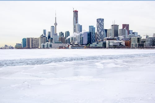 Toronto suma 23 días consecutivos por debajo de 0 grados