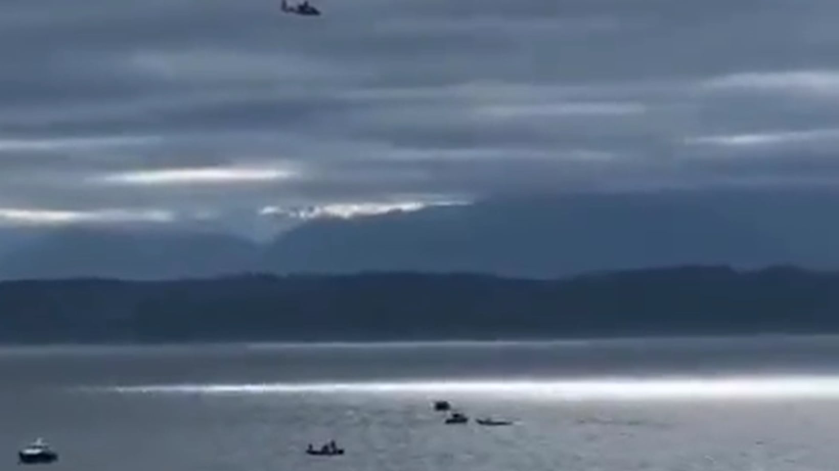 Hidroavión choca y deja un muerto y 9 desaparecidos en Washington