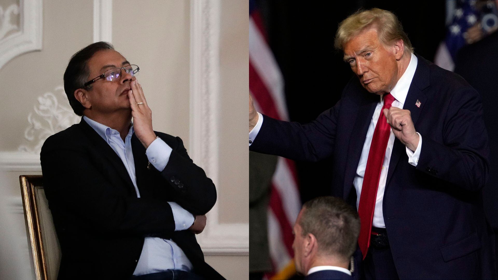 Petro felicitó a Trump por su victoria