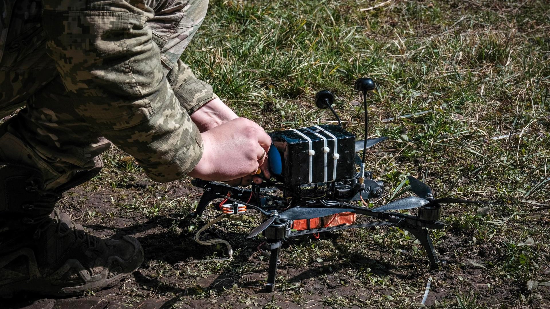 piloto de drones ucraniano