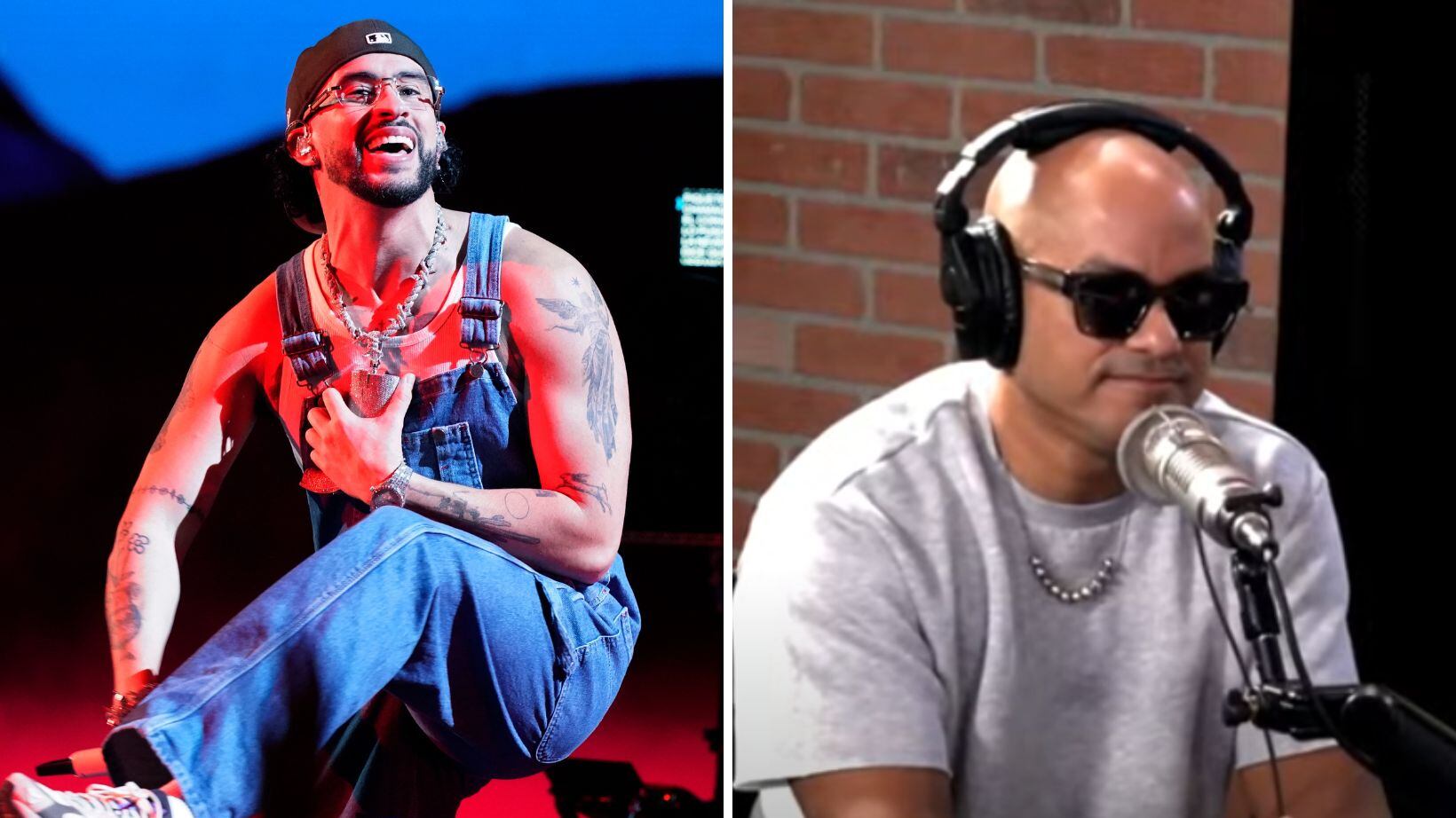 Bad Bunny y Michael Stuart