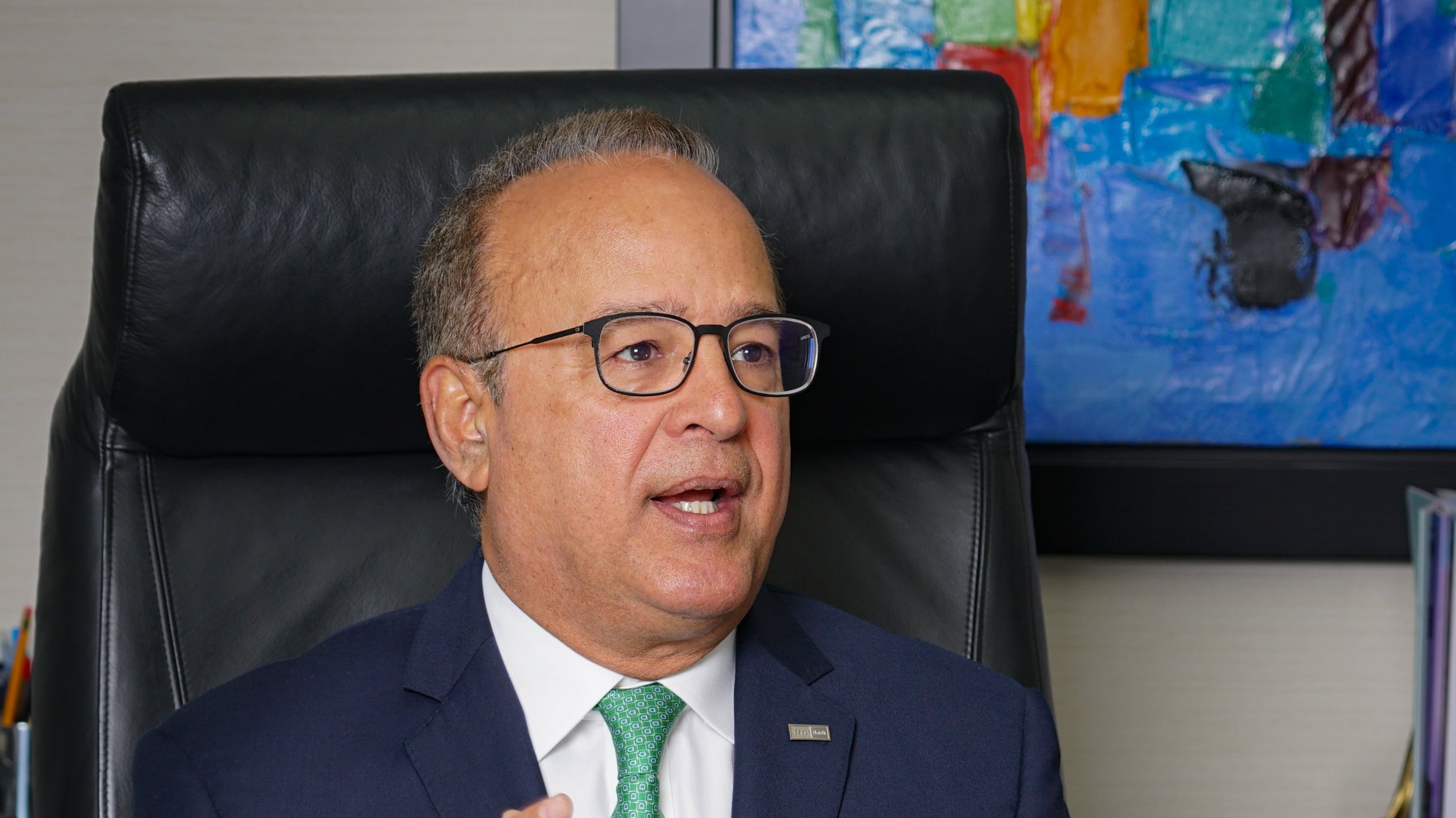 Aurelio Alemán, presidente de Firstbank.