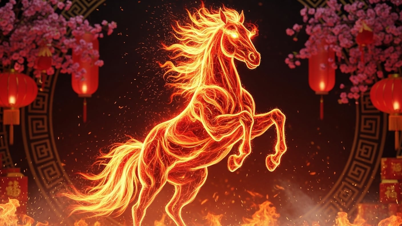 Caballo de Fuego en Google - Año nuevo Chino FW/Whisk