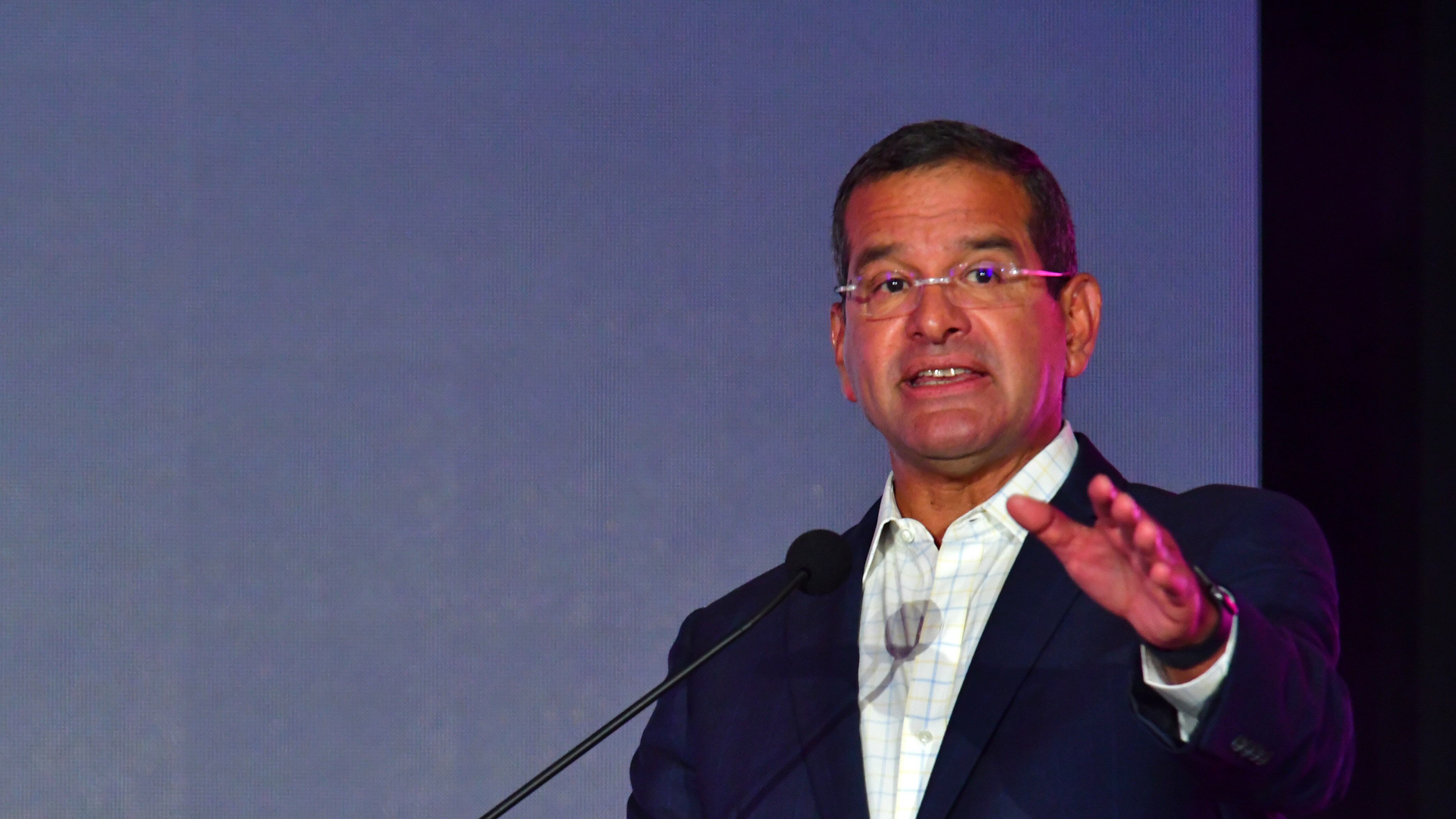 El gobernador, Pedro Pierluisi, conferencia de prensa