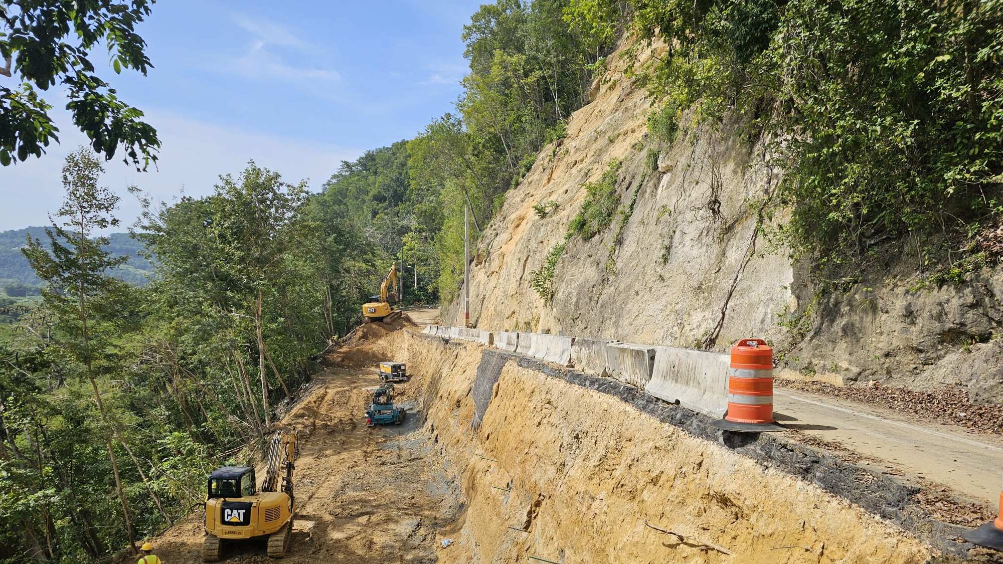 Carretera 861 en Toa Alta.
