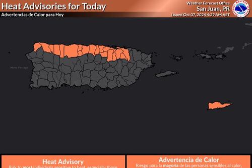 Emiten advertencias de calor excesivo para este lunes