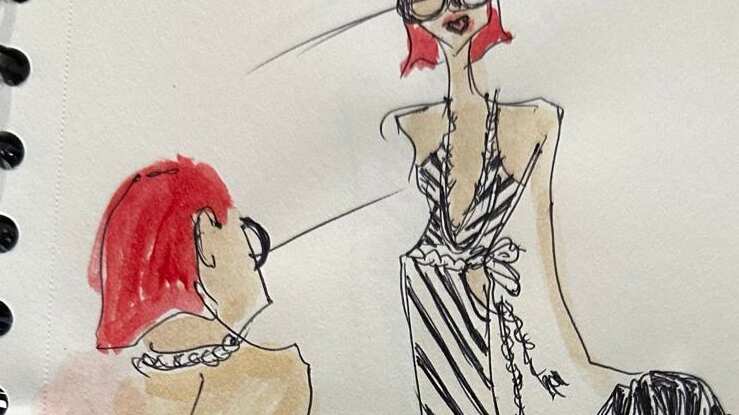 Ilustración de parte de las piezas de la colección.