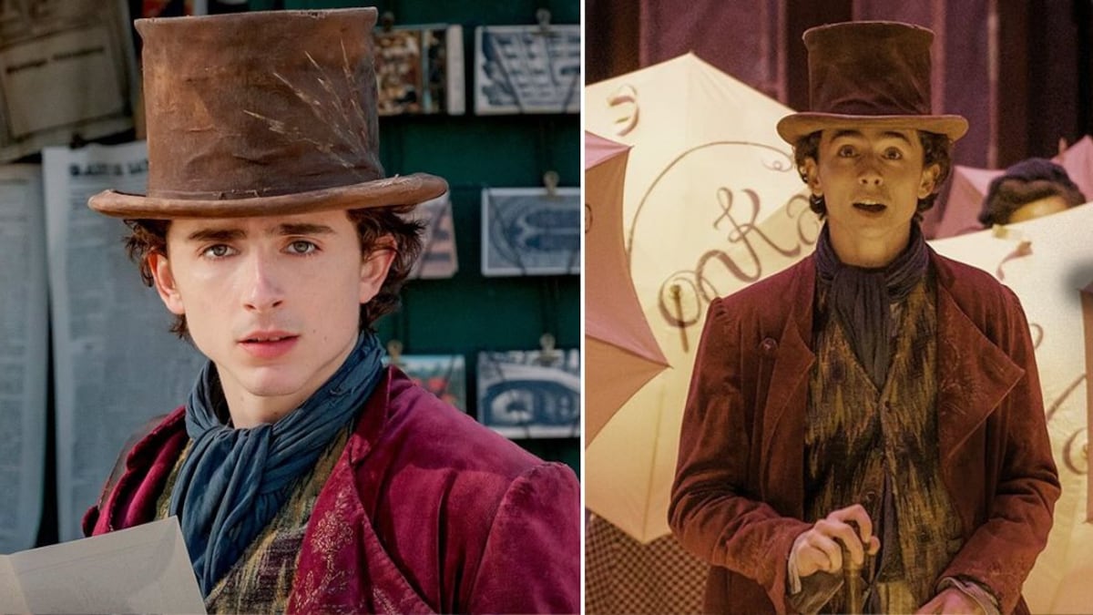 Timothée Chalamet es el protagonista de la película 'Wonka'