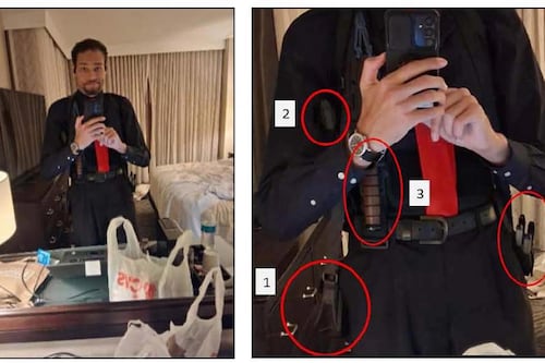 Acusado de intentar matar a Trump se tomó selfie luciendo armas antes del ataque en Washington