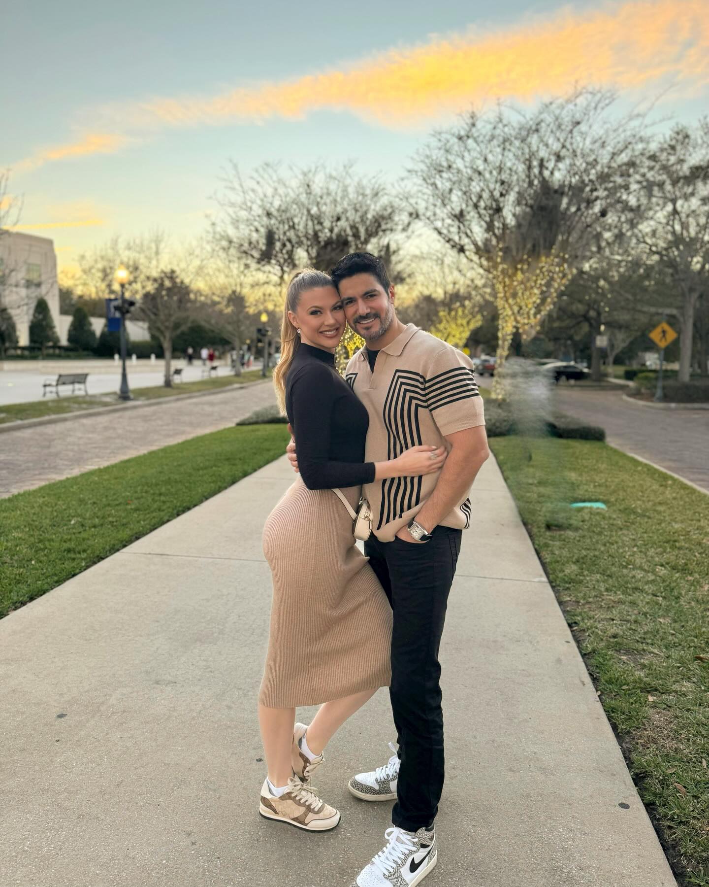 Madison Anderson y “Pepe” Gámez.