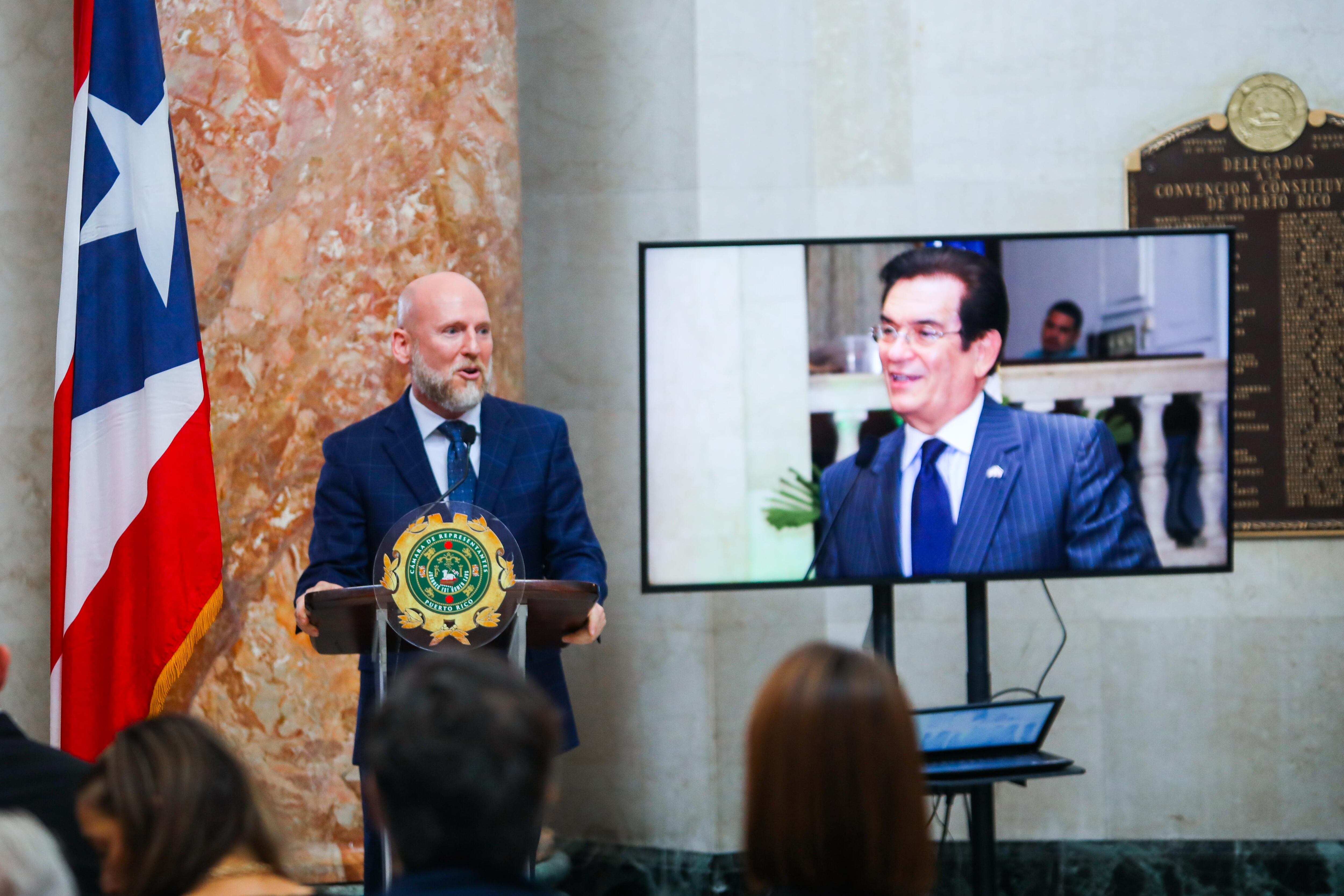 Los actos fúnebres se llevaron a cabo en el Capitolio de Puerto Rico.