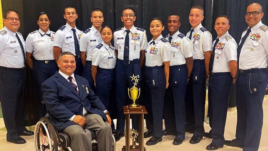 Cadetes de Patrulla Aérea Civil de PR