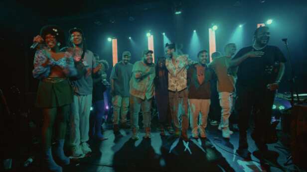 Los artistas presentaron el tema "Guarapo y Flor".