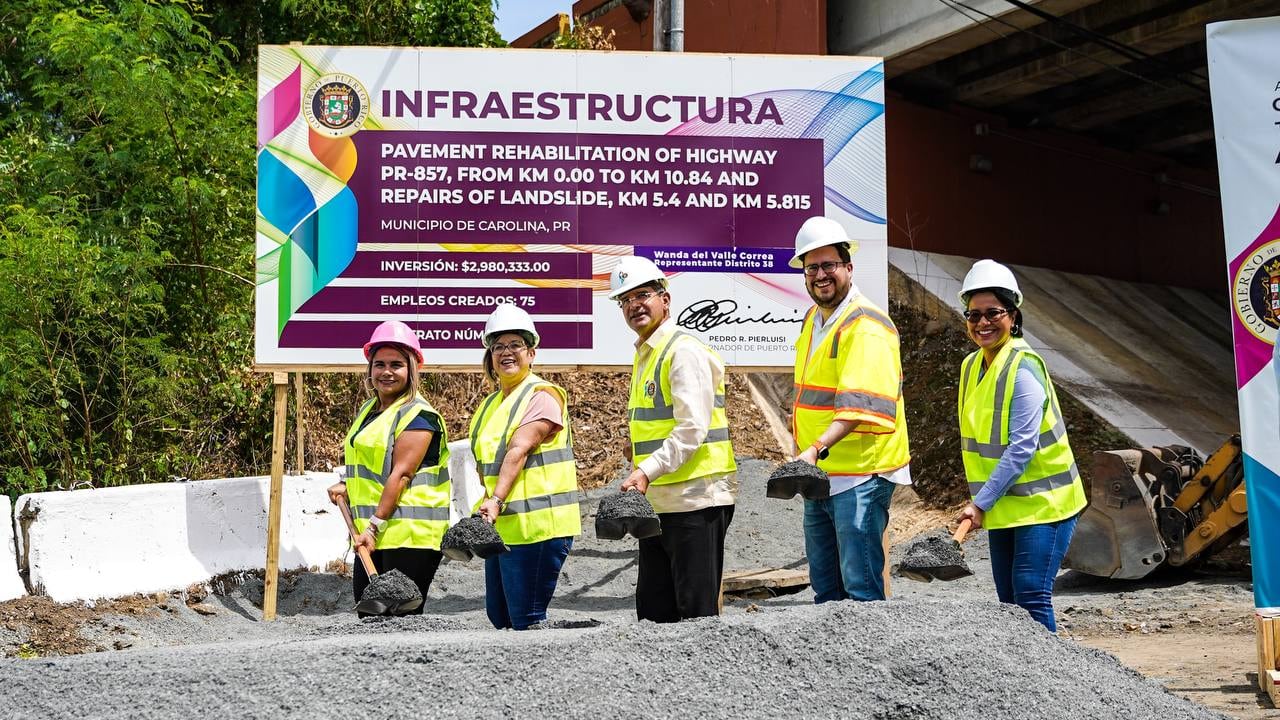 Gobernador Pierluisi anuncia el inicio del proyecto de rehabilitación de la carretera