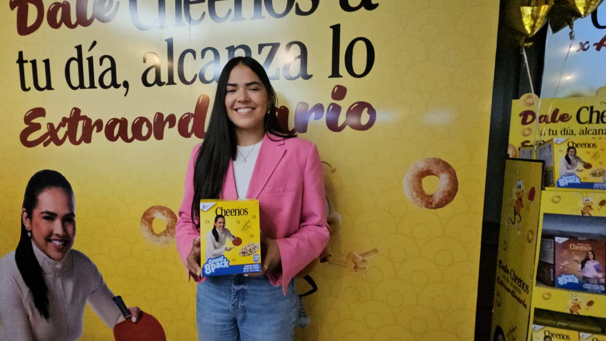 La tenimesista  ha sido escogida como imagen de la marca en la isla