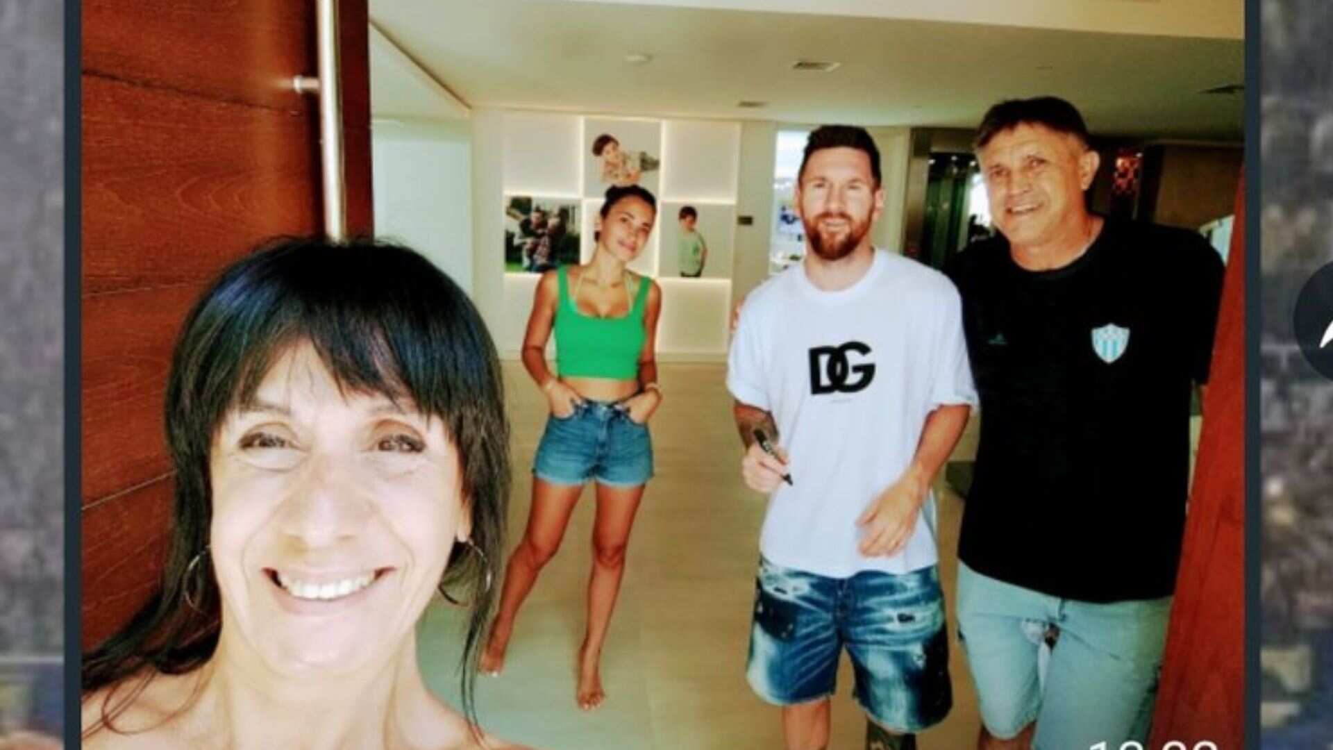 Hincha compartió la historia de cómo su madre conoció a Messi a través de Twitter.