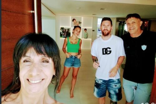 No pudo acompañar a su mamá a ‘hacer vueltas’ y perdió el chance de conocer a Messi