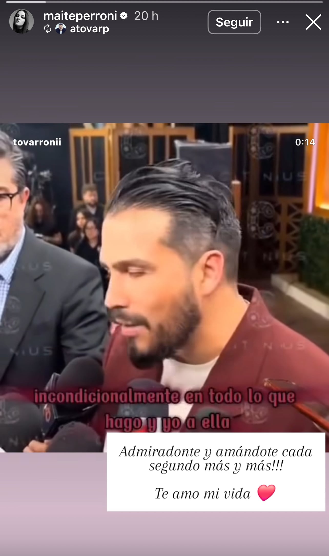 Instagram: @maiteperroni