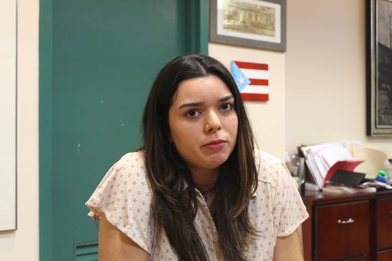 En la foto, Jomarly Cruz Galarza, directora de la Oficina de Planificación y Desarrollo Físico del Recinto de Río Piedras de la UPR.