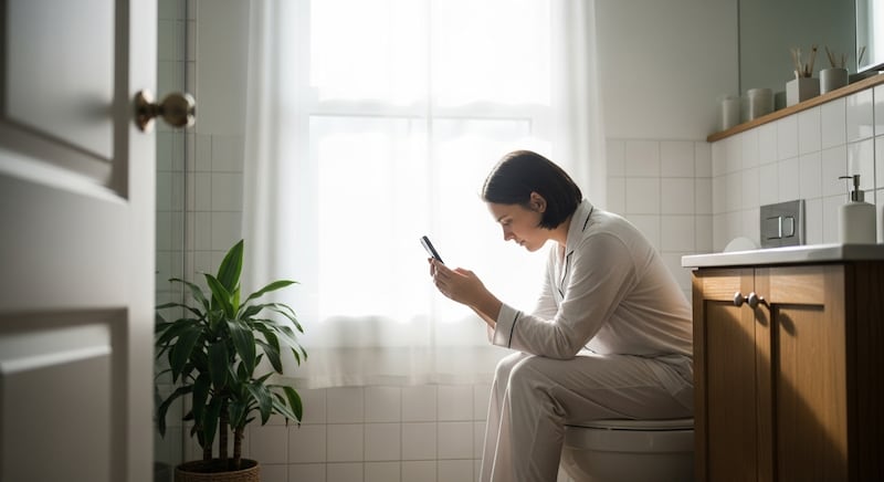 Smartphone y hemorroides / Whisk-FW