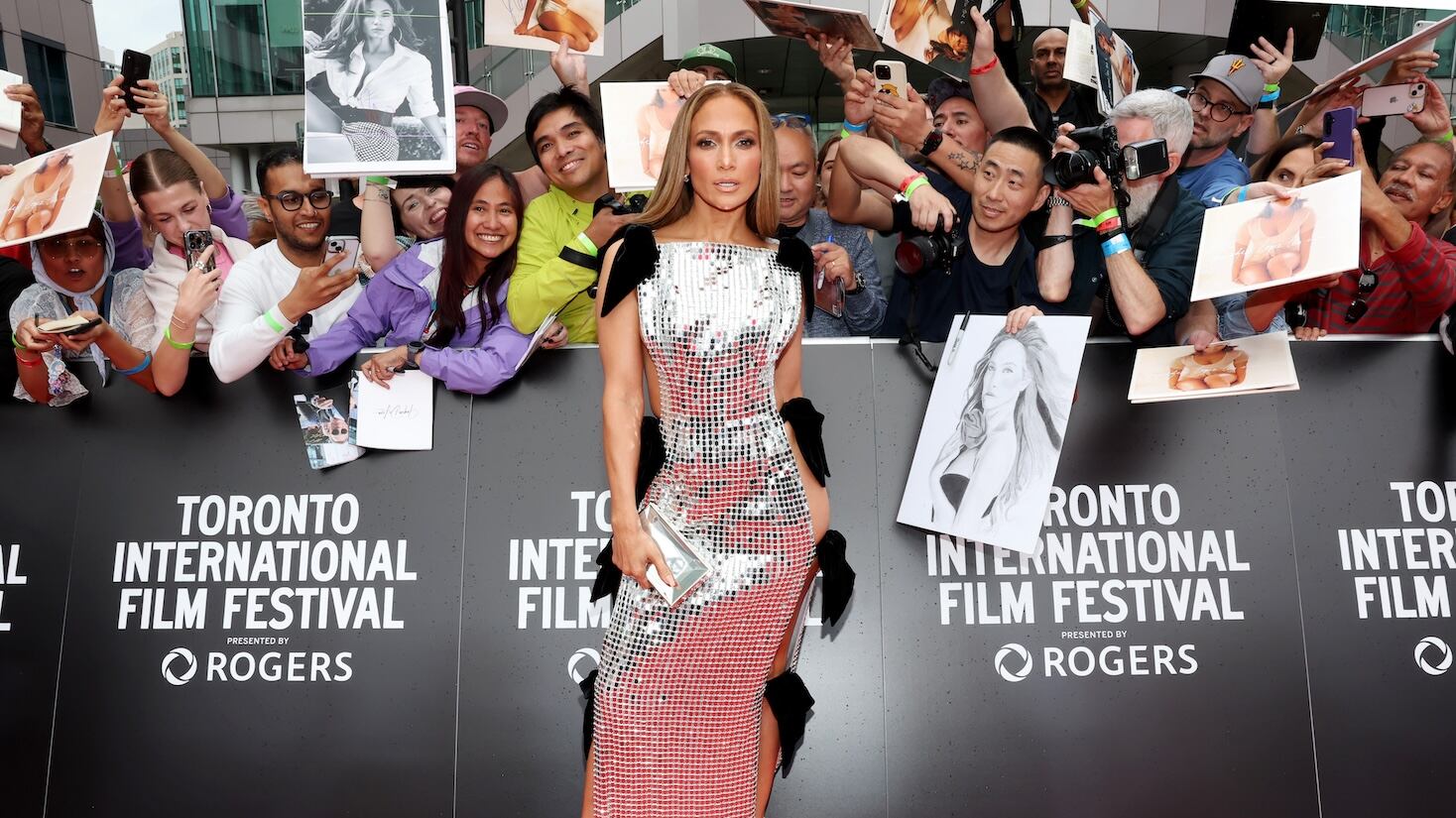Jennifer Lopez en la presentación de la película 'Unstoppable'