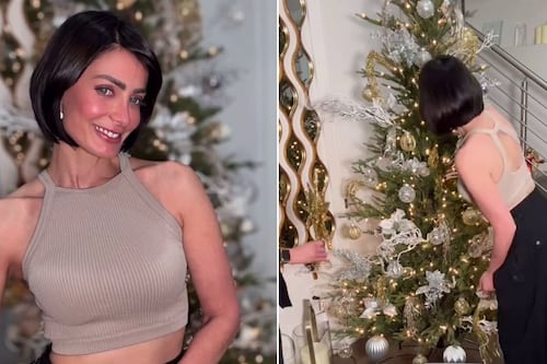 Así es el árbol de Navidad de Dayanara Torres
