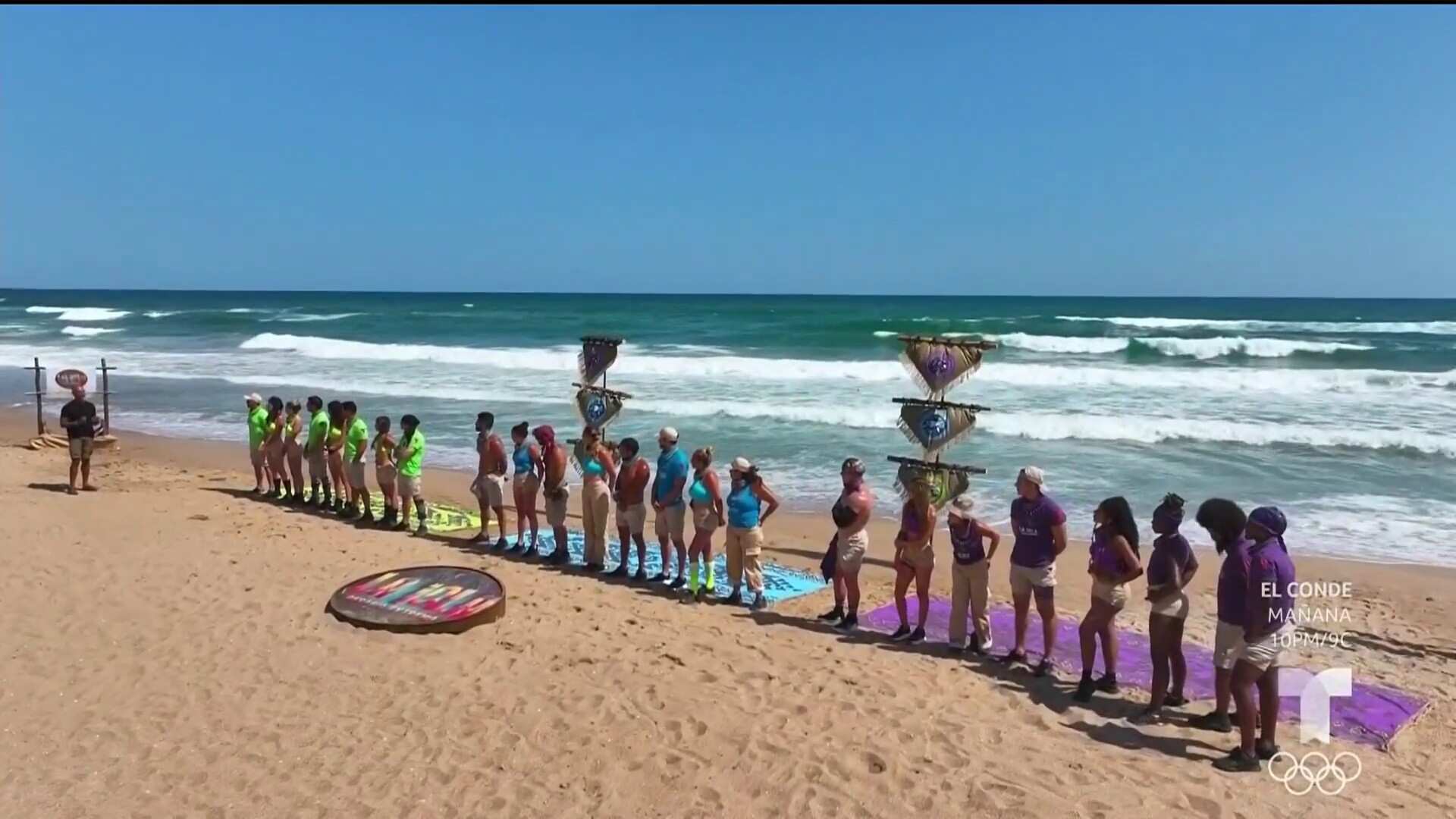 Equipos de “La Isla: Desafío extremo”.