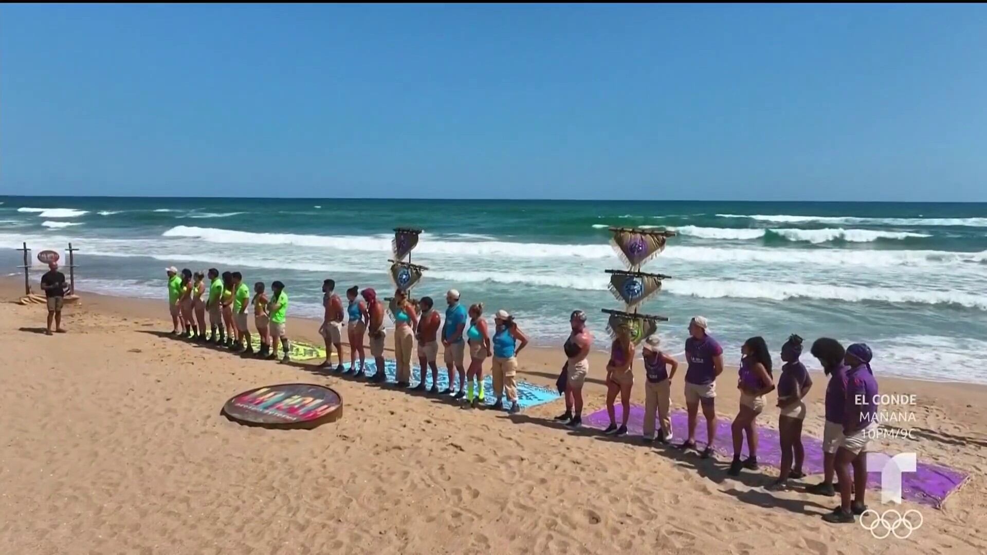 Equipos de “La Isla: Desafío extremo”.