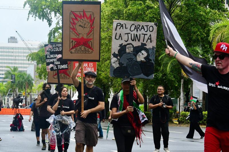 Manifestación del 1ro de mayo