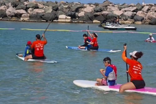 Liga Atlética Policiaca realiza evento “Paddle for Autism” en Aguadilla