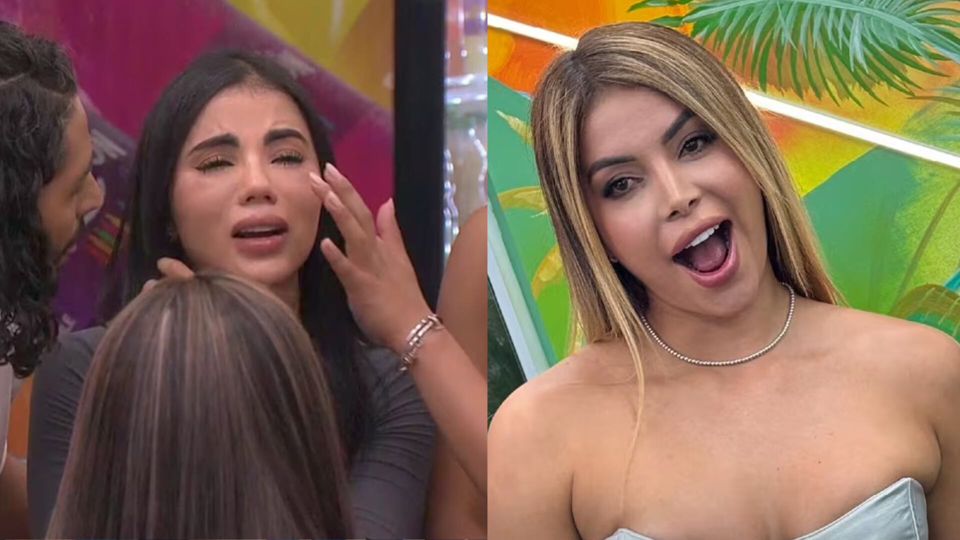 Karina García y Yaya de La casa de los famosos.