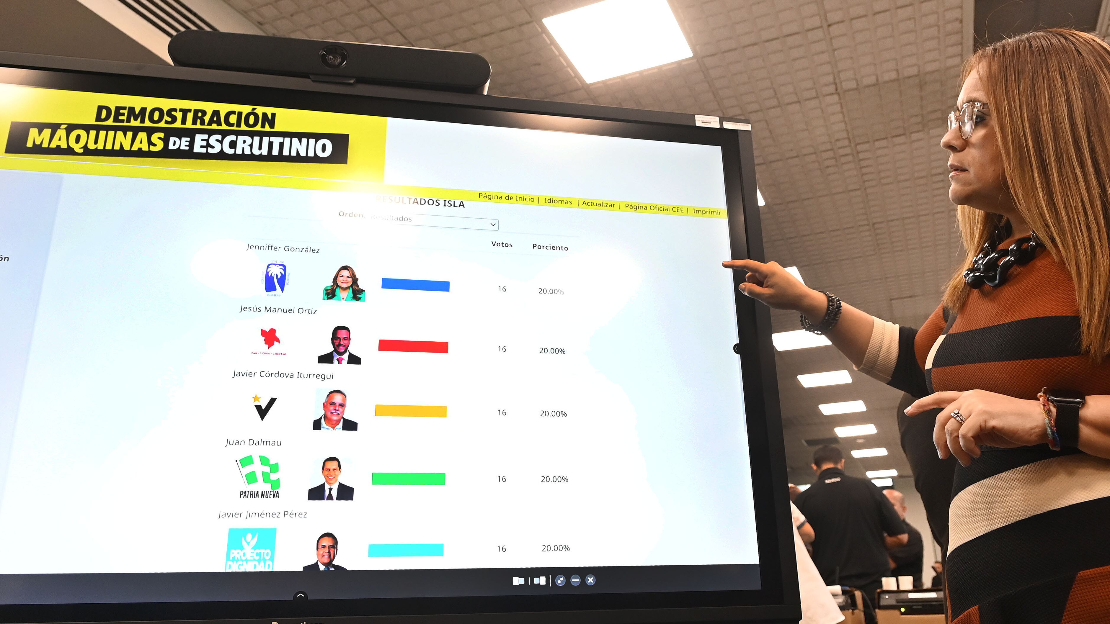 Presidenta Alterna, Jessika Padilla. La Comisión Estatal de Elecciones