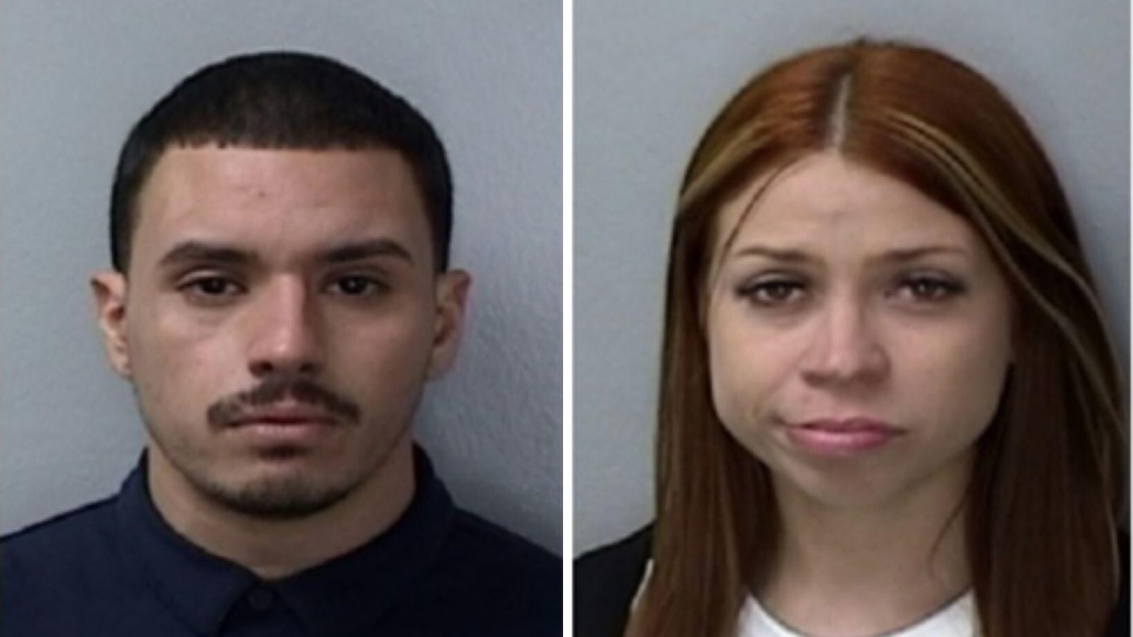 Natasha Ortiz y su pareja