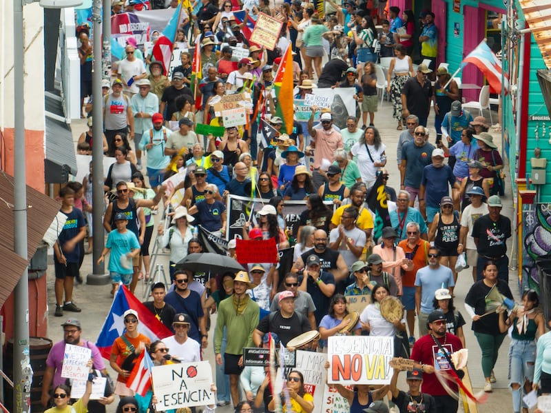 A mediados de junio, se realizó la Jornada todo Puerto Rico en contra de Esencia, convocada por la Coalición Defiende a Cabo Rojo.
Foto por Abimael Medina | Centro de Periodismo Investigativo