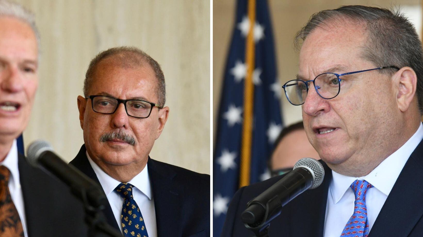 Juan Zaragoza (izquierda) y Jorge Colberg Toro (derecha) forman parte del comité nombrado por Jenniffer González.