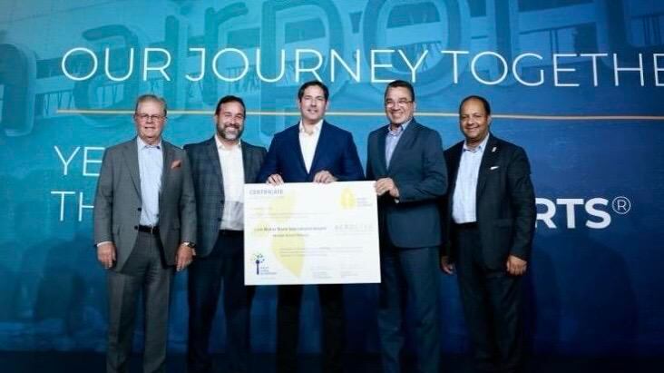 Aeropuerto Internacional Luis Muñoz Marín alcanza acreditación ambiental por reducción de carbono.