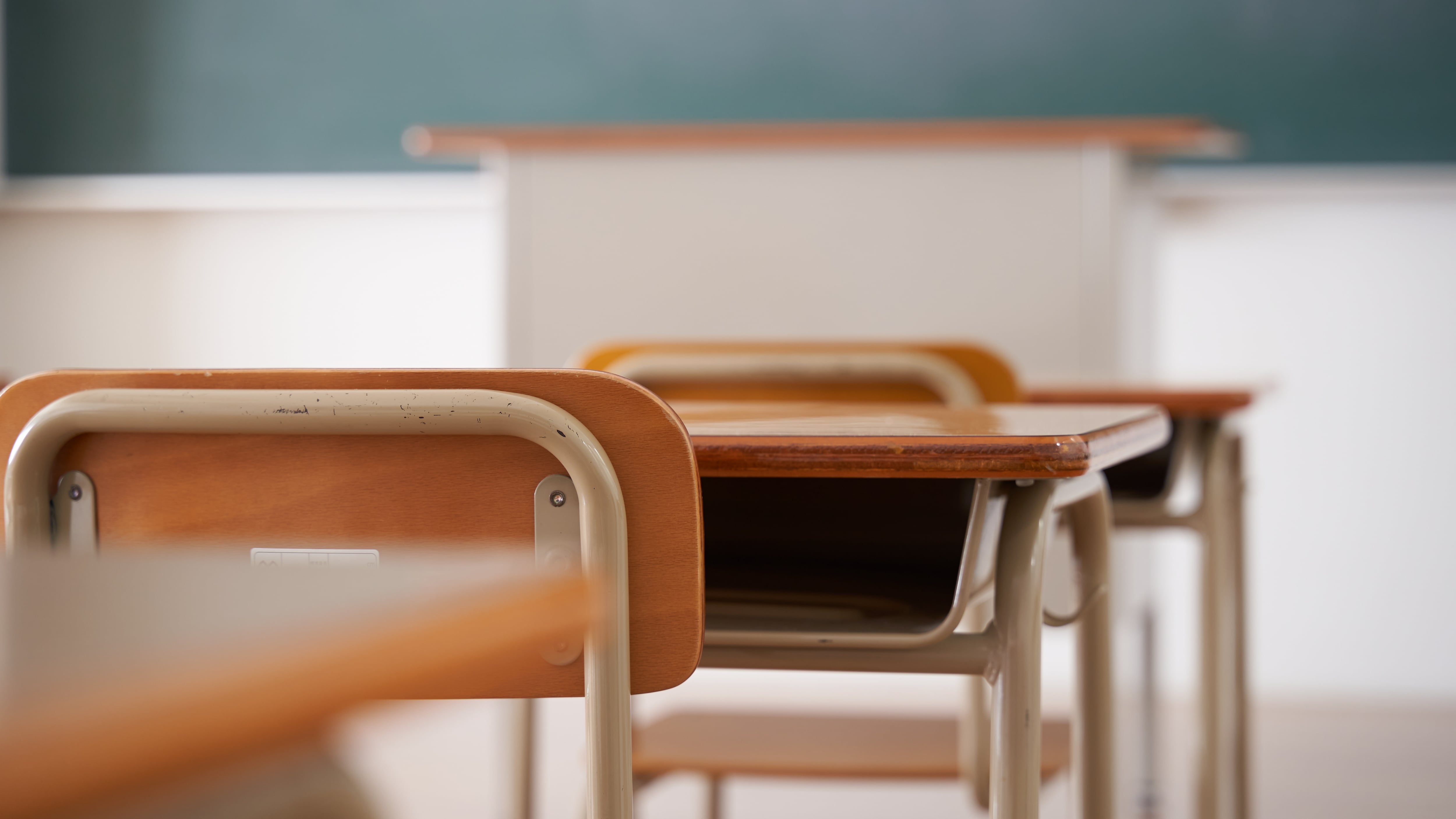 Image of a Japanese school classroom