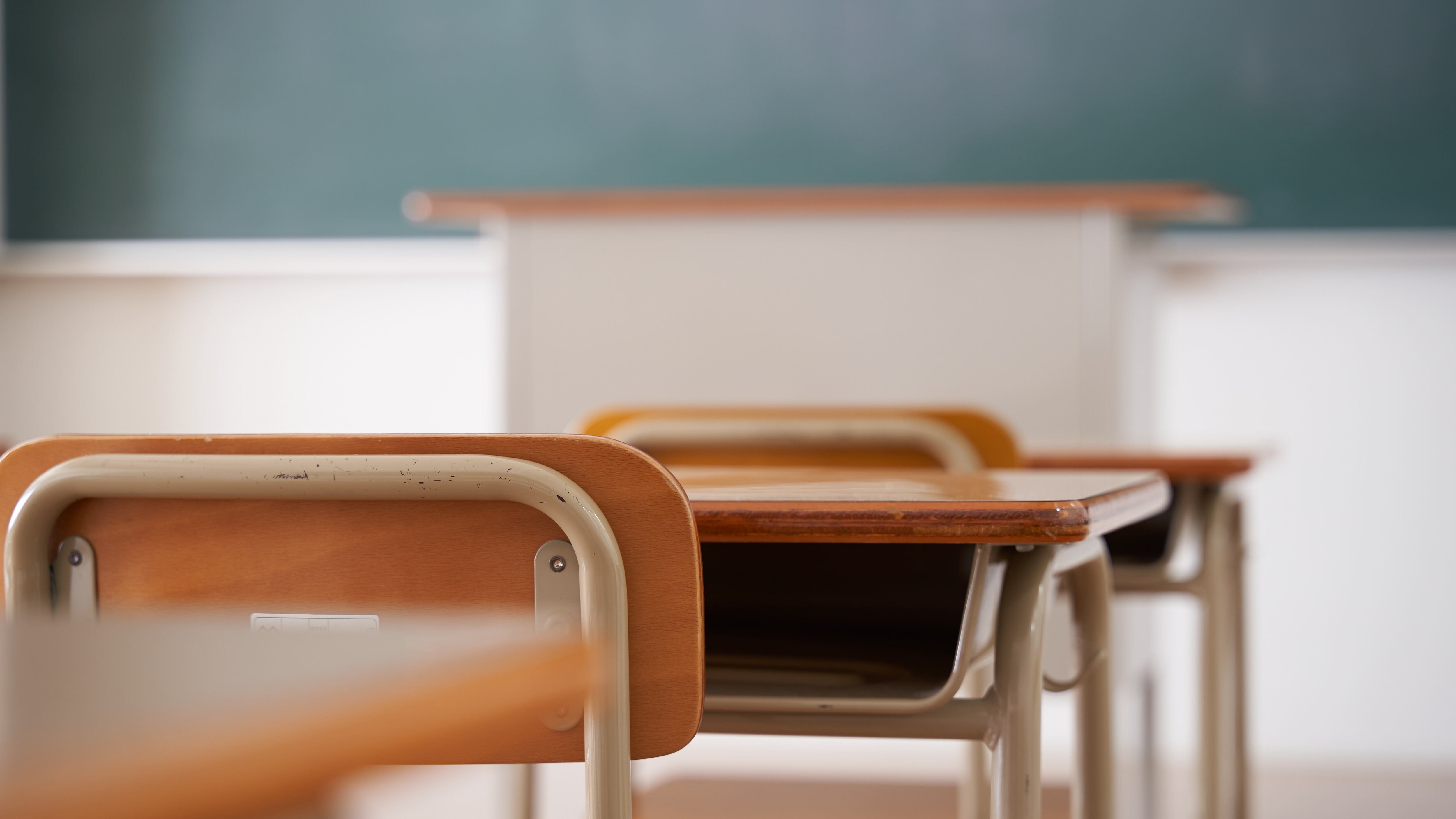 Image of a Japanese school classroom